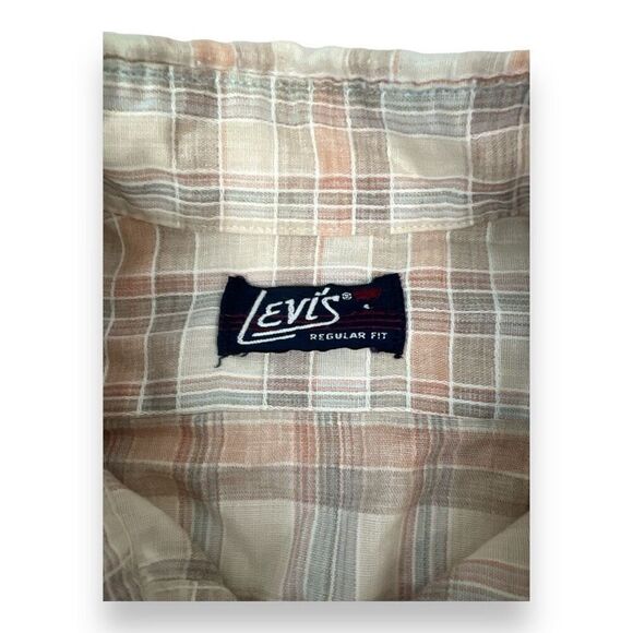 Levi’s Vintage Button Front Shirt Size Large - Picture 5 of 5
